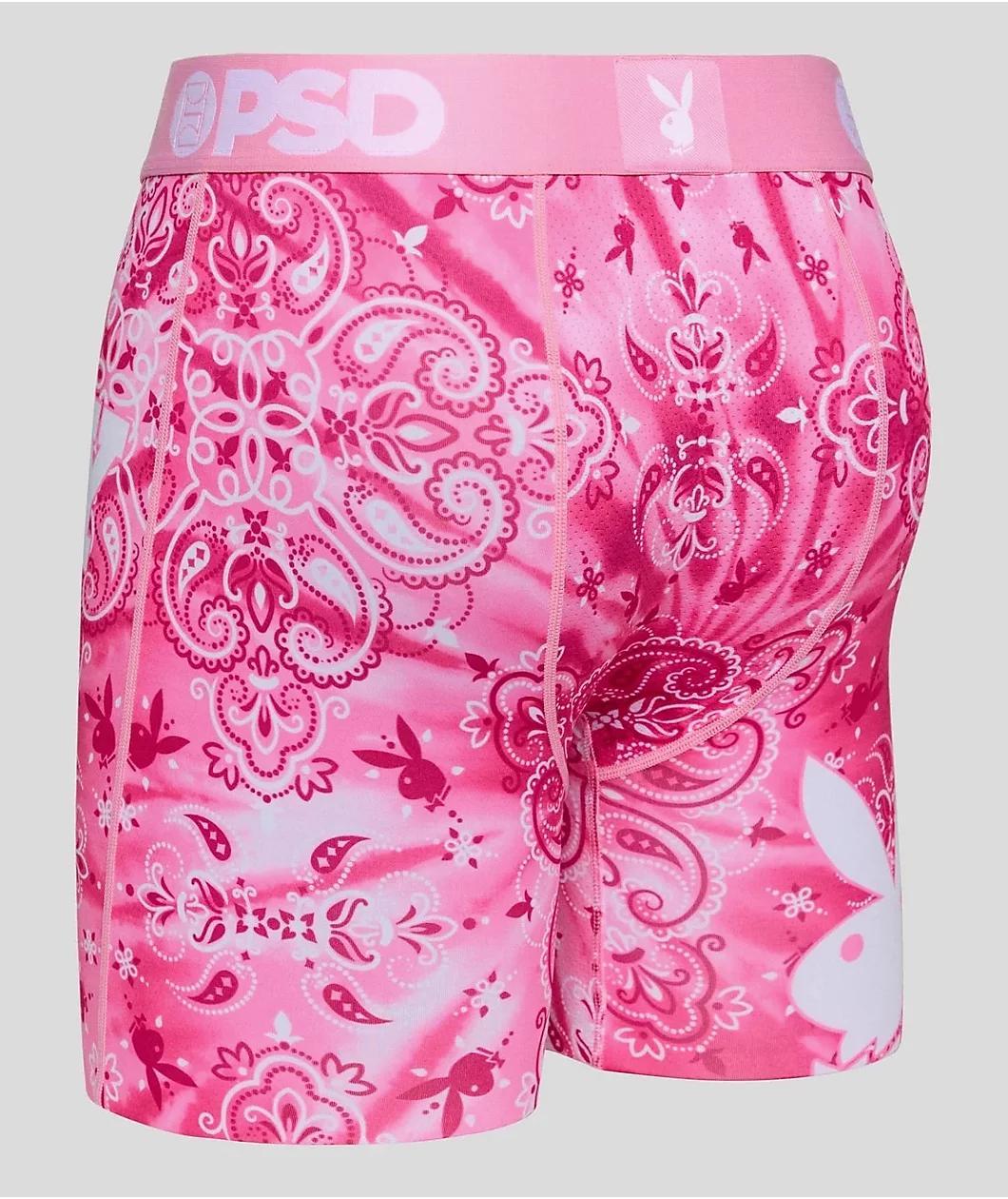 PSD x Playboy Lust Pink Boxer Briefs Product Image
