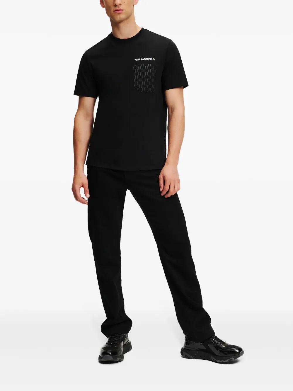 monogram-pocket T-shirt Product Image