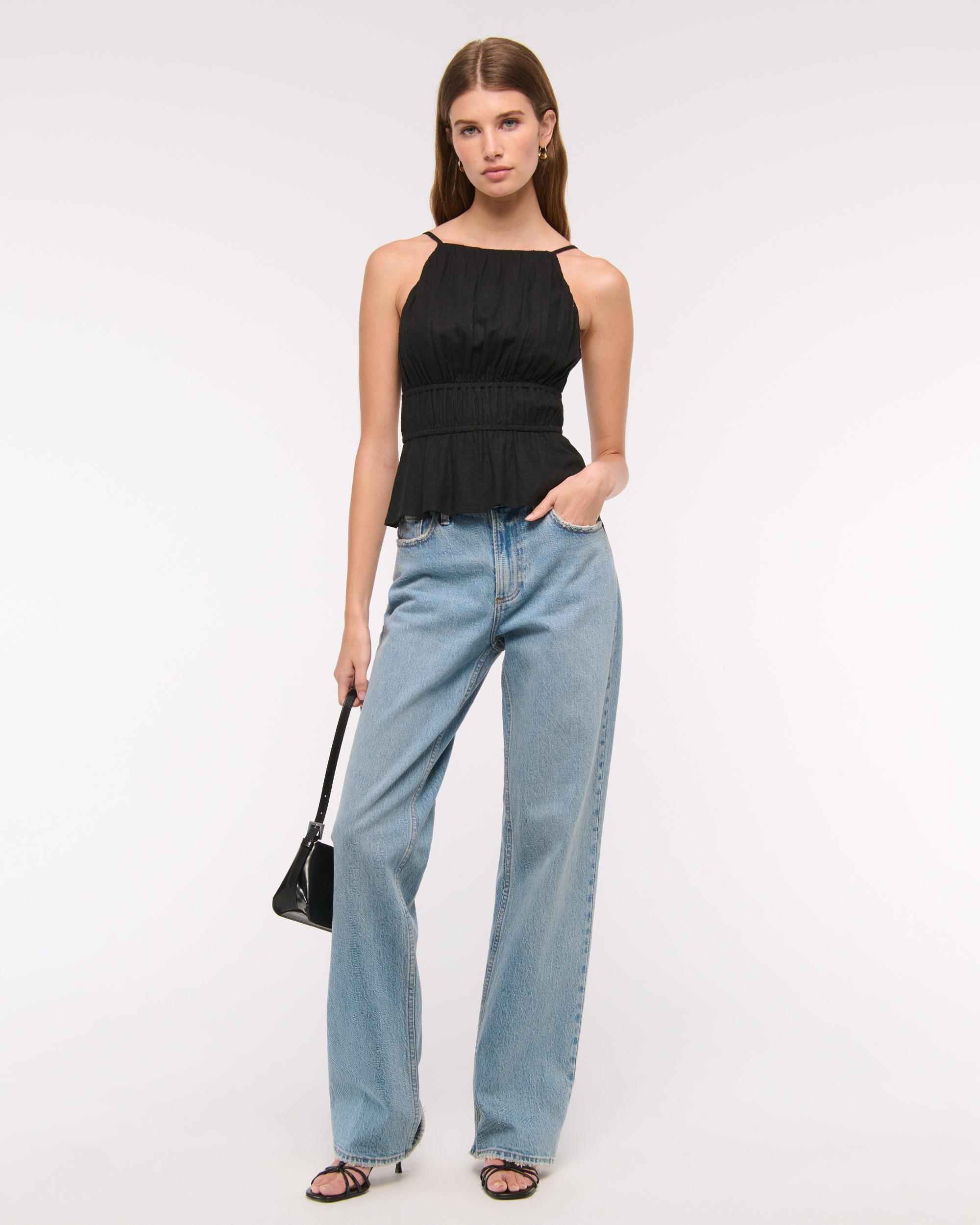 Smocked Halter Top Product Image