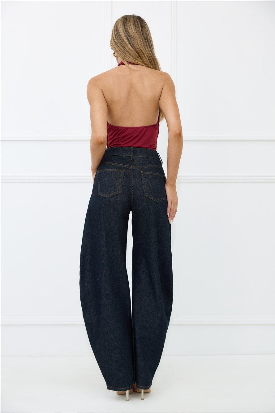 Electric Temptation Halter Top Wine Product Image