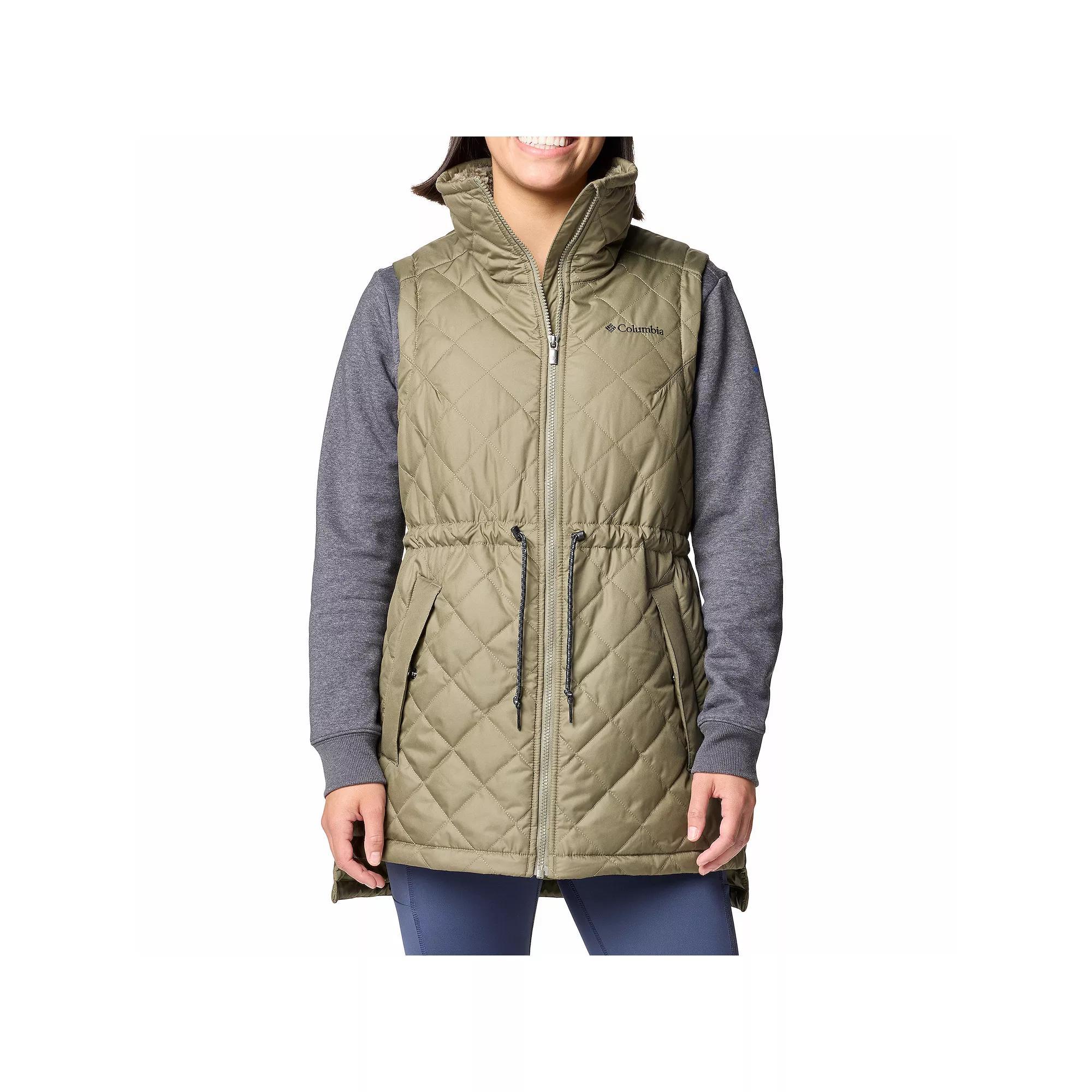 Women's Columbia Copper Crest™ II Midweight Vest, Size: XXL, Stone Green Product Image