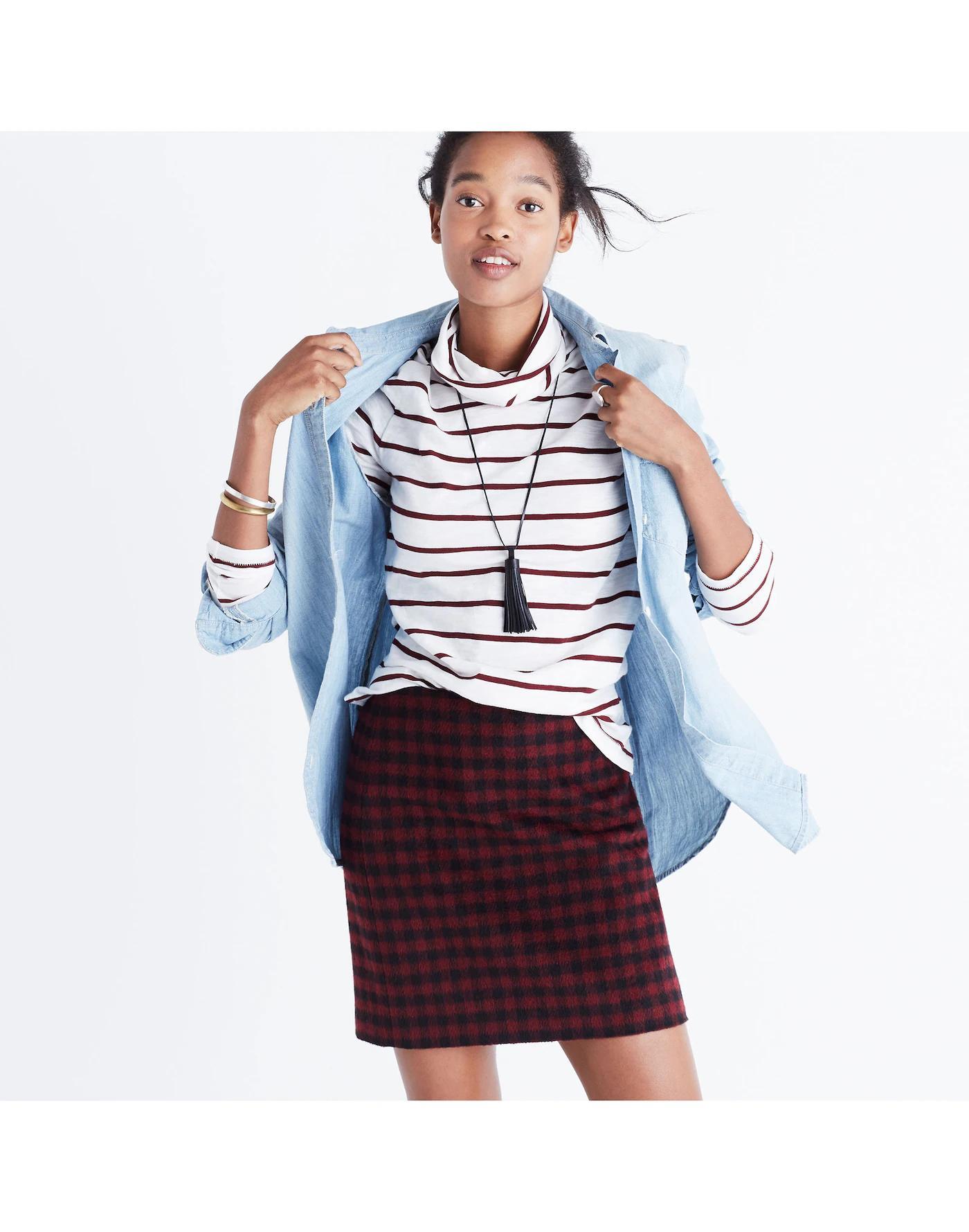 Buffalo Check Upstate Skirt Product Image