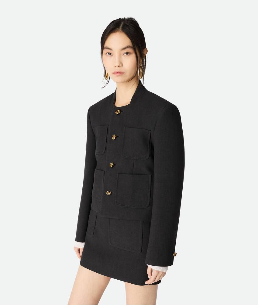 Women's Light Cotton Jacket in Anthracite Product Image