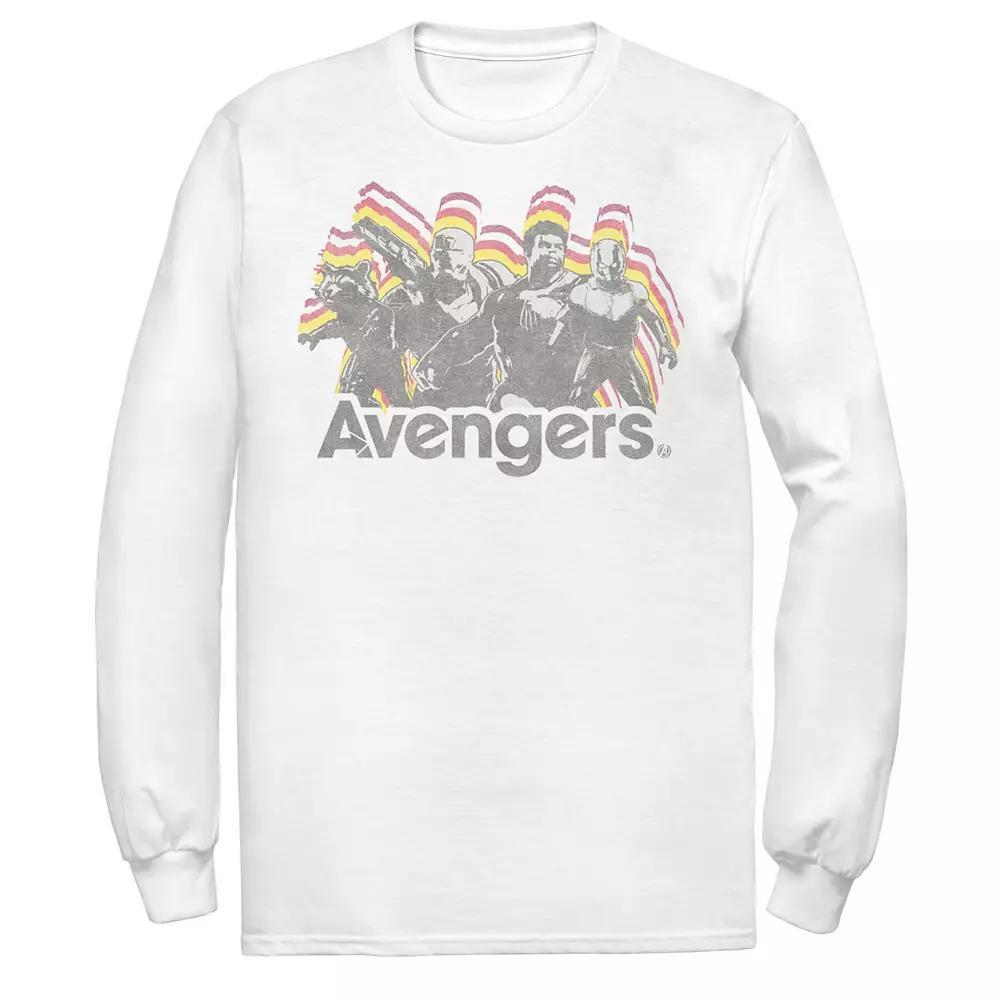 Men's Marvel Retro Group Tee, Size: Medium, White Product Image