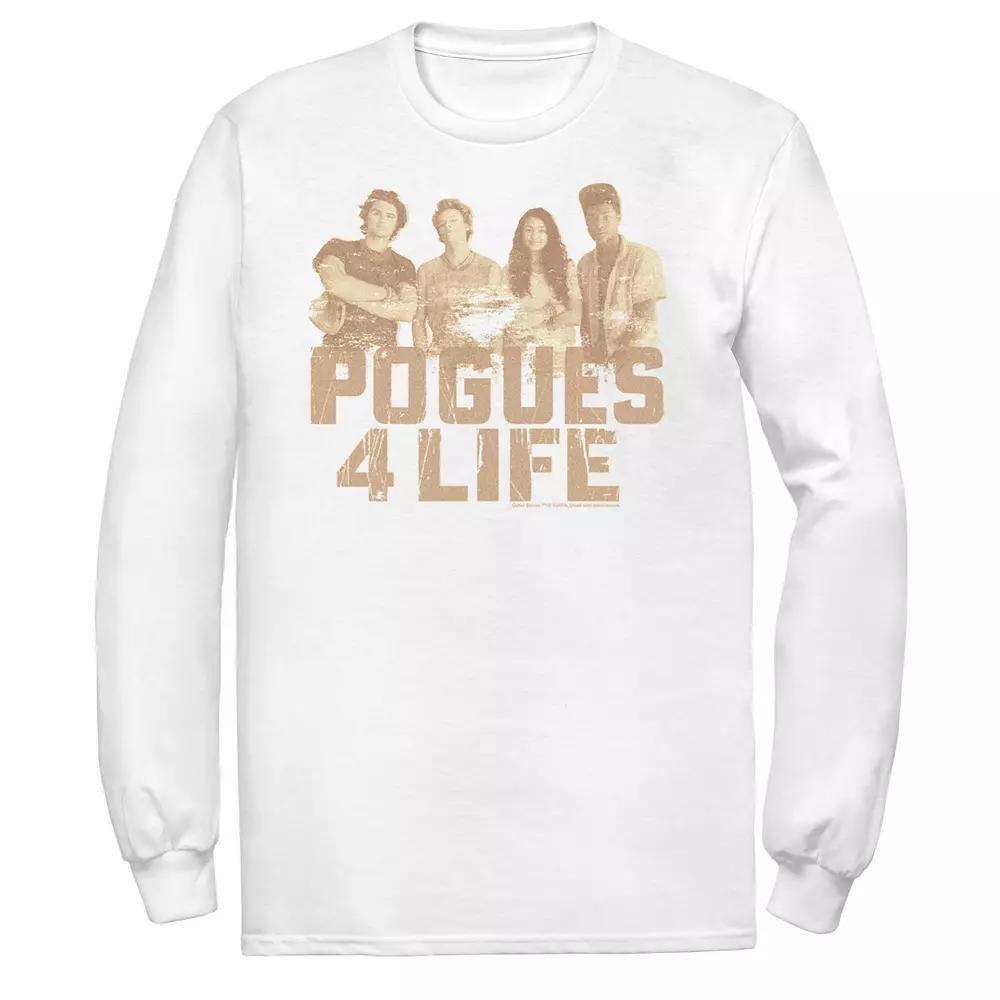 Men's Outer Banks Pogues 4 Life Portrait Tee, Boy's, Size: Medium, White Product Image