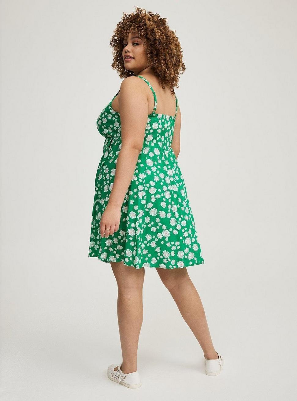 Challis Skater Mini Dress Product Image