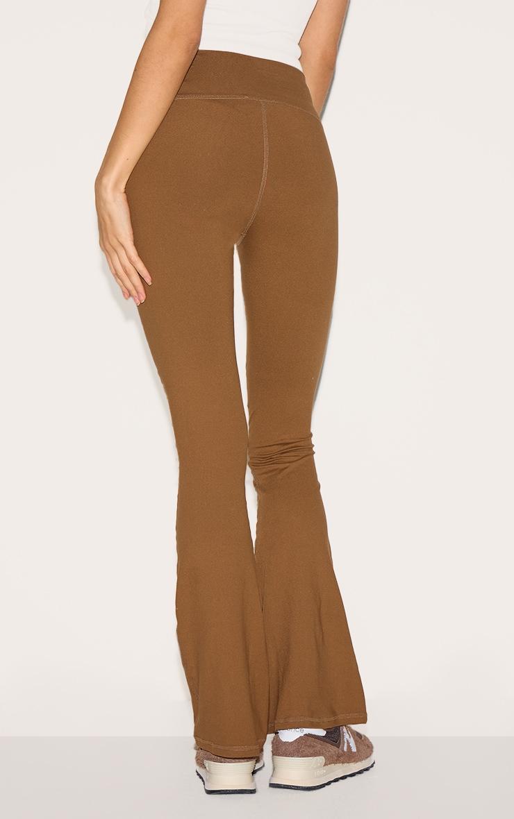 Caramel Sculpt Flare Yoga Pants Product Image