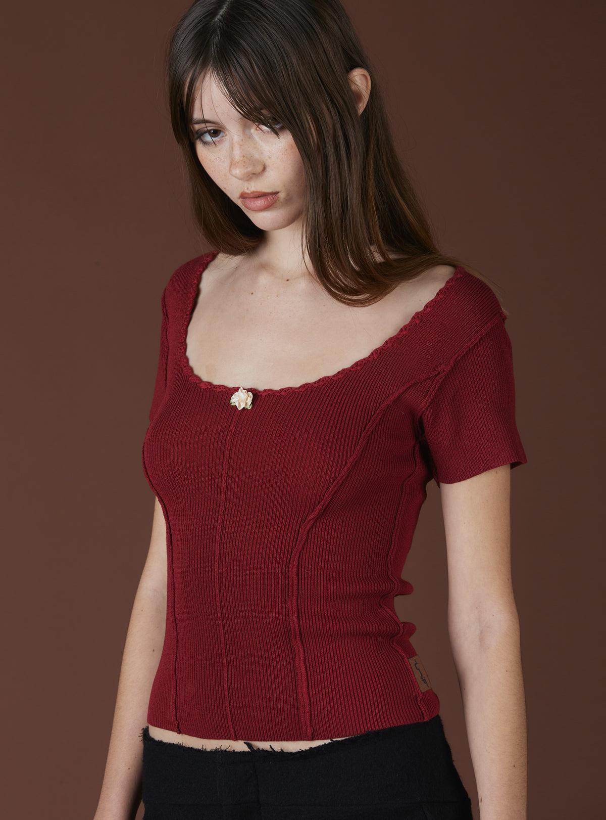 XAE Ribbed Top Female Product Image