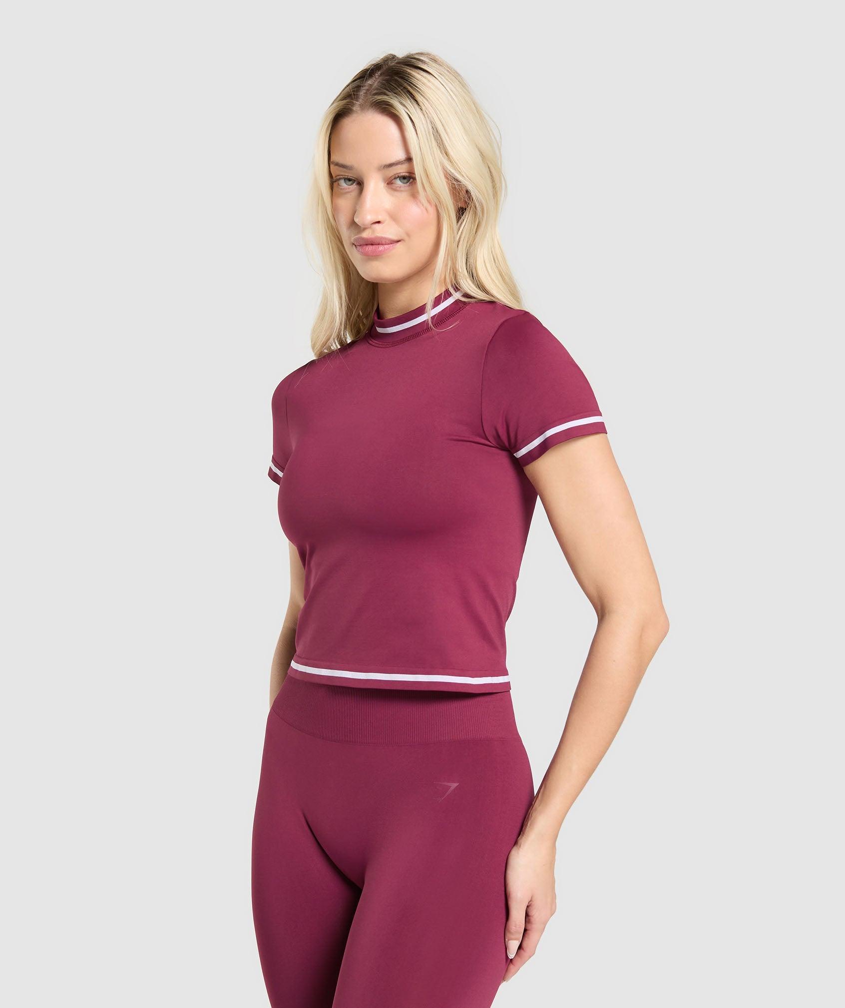 Contrast Seamless Midi Tee Product Image