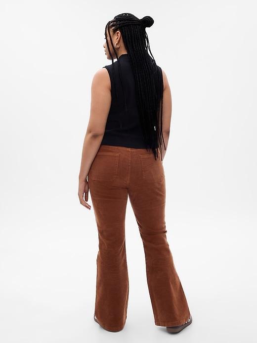 High Rise Corduroy '70s Flare Pants Product Image