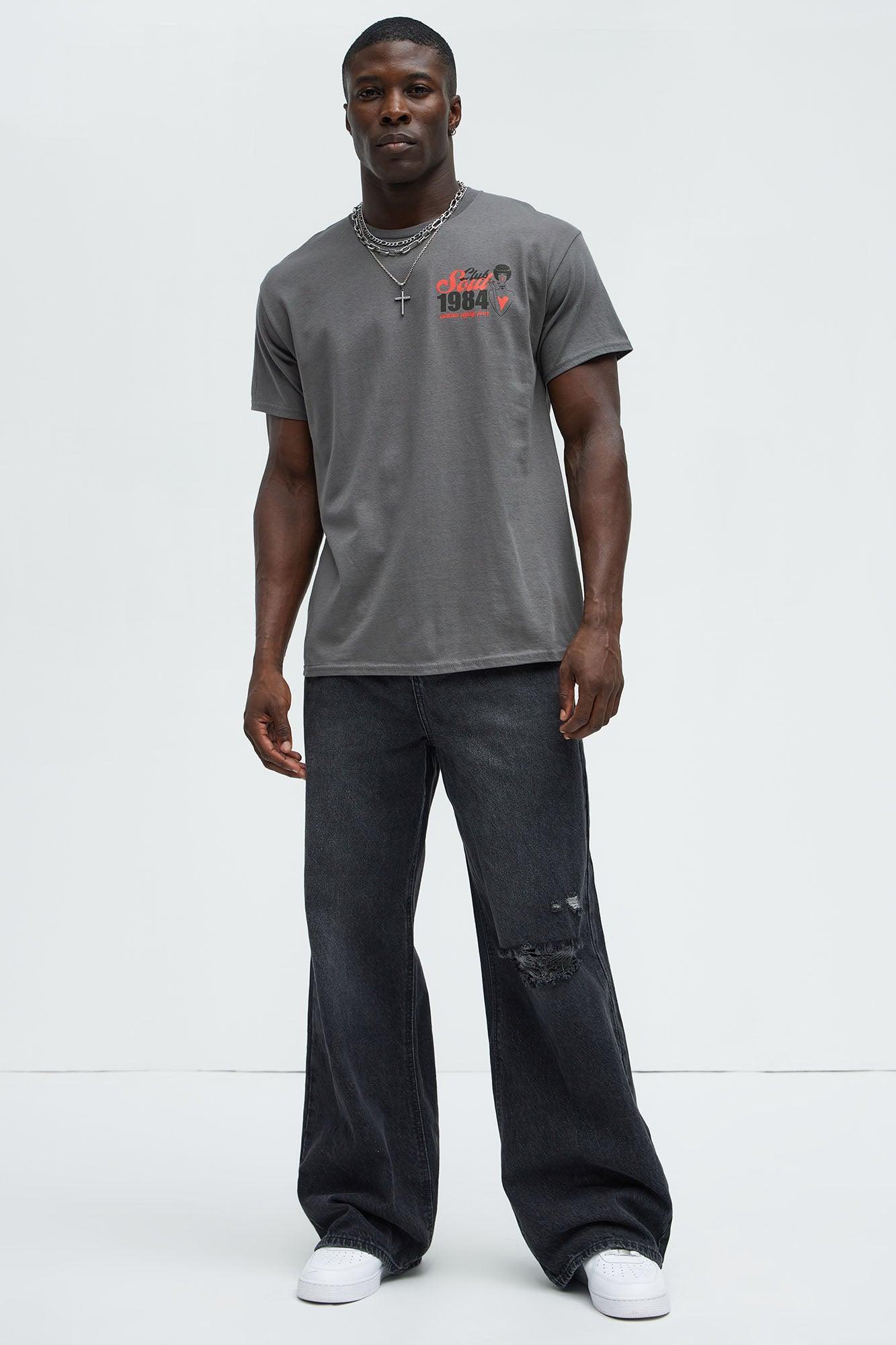 Club Soul Short Sleeve Tee - Charcoal Product Image