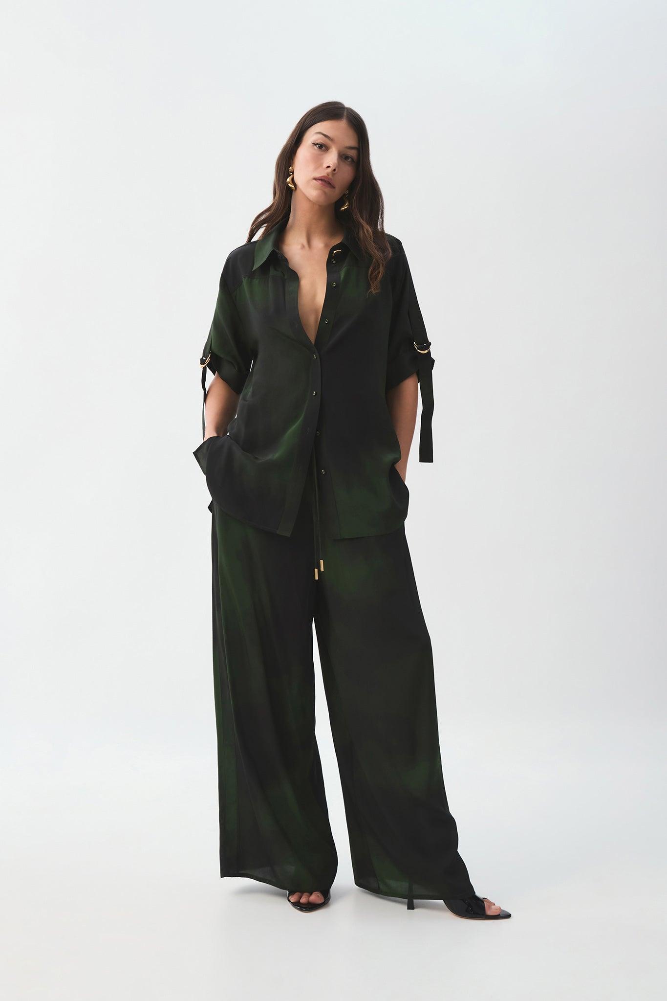 Glaze Silk Relaxed Pant Product Image