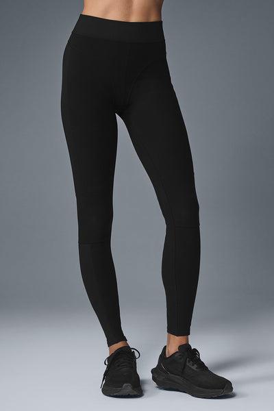 Alosoft High-Waist Head Start Legging - Black Product Image