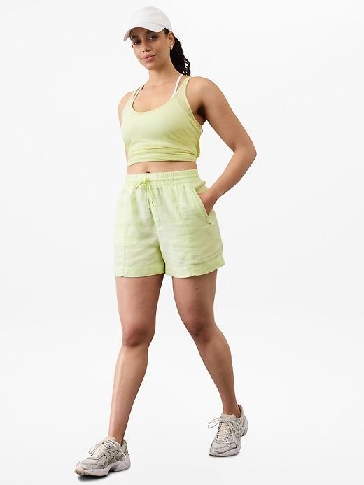 Retreat Linen Mid Rise Short Product Image