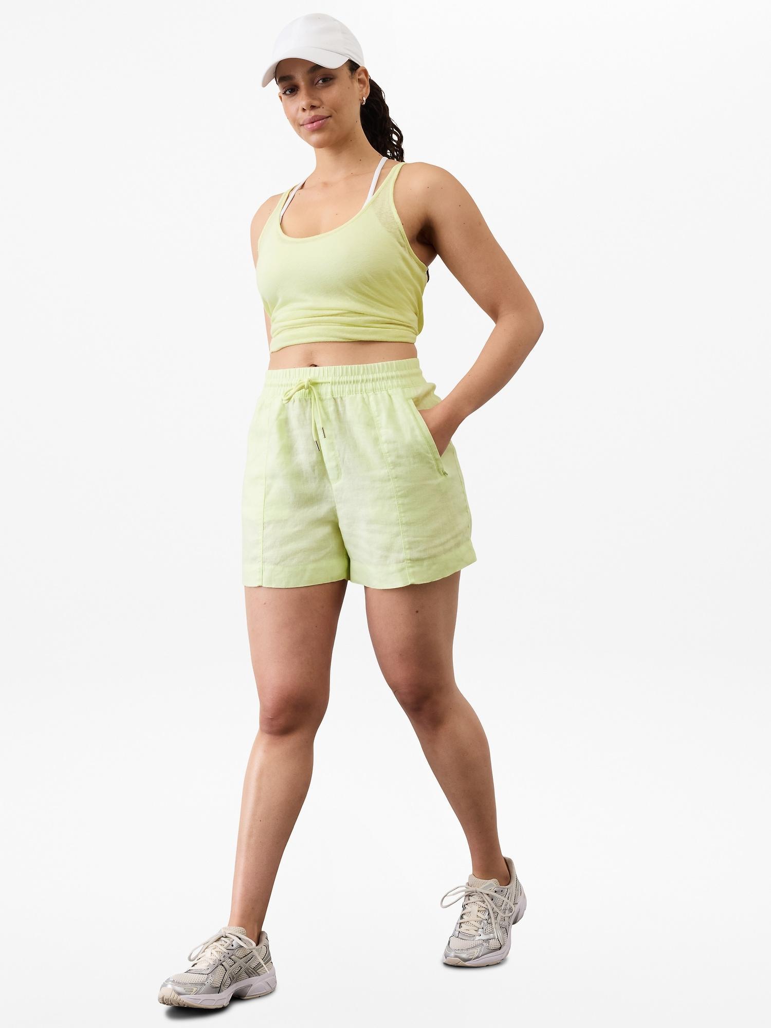 Retreat Linen Mid Rise Short Product Image