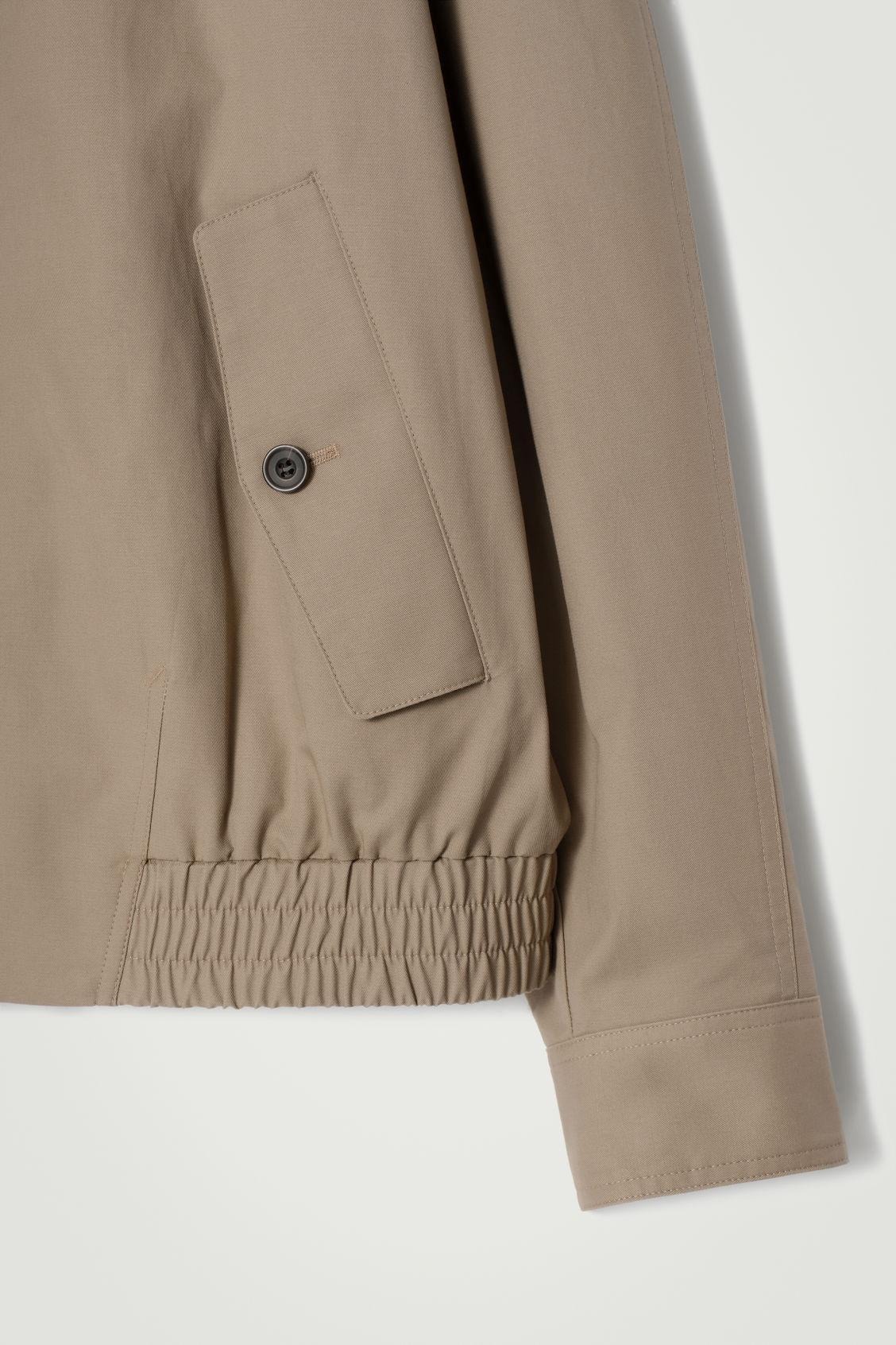 WATER-REPELLENT HARRINGTON JACKET Product Image