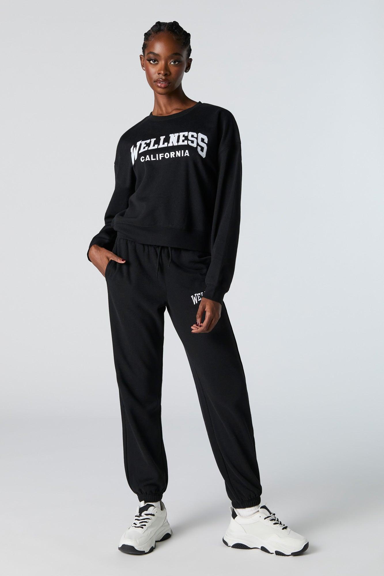 Destination Twill Embroidered Fleece Sweatshirt Female Product Image