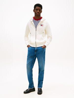Embroidered Monotype Logo Zip Hoodie Product Image