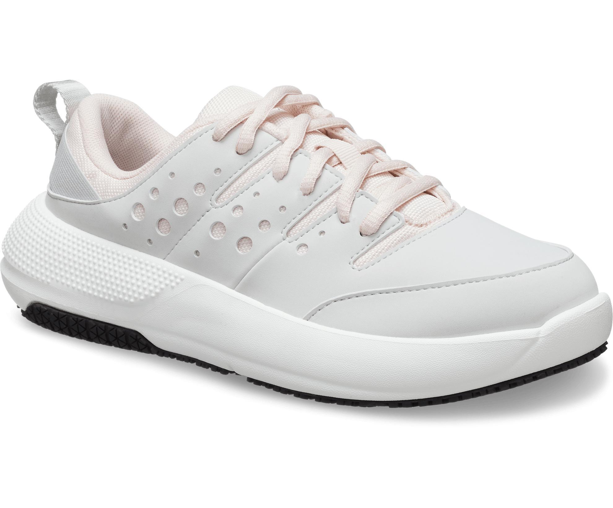 Crocs On The Clock Women's Work Sneakers, Size: 8, Black Product Image