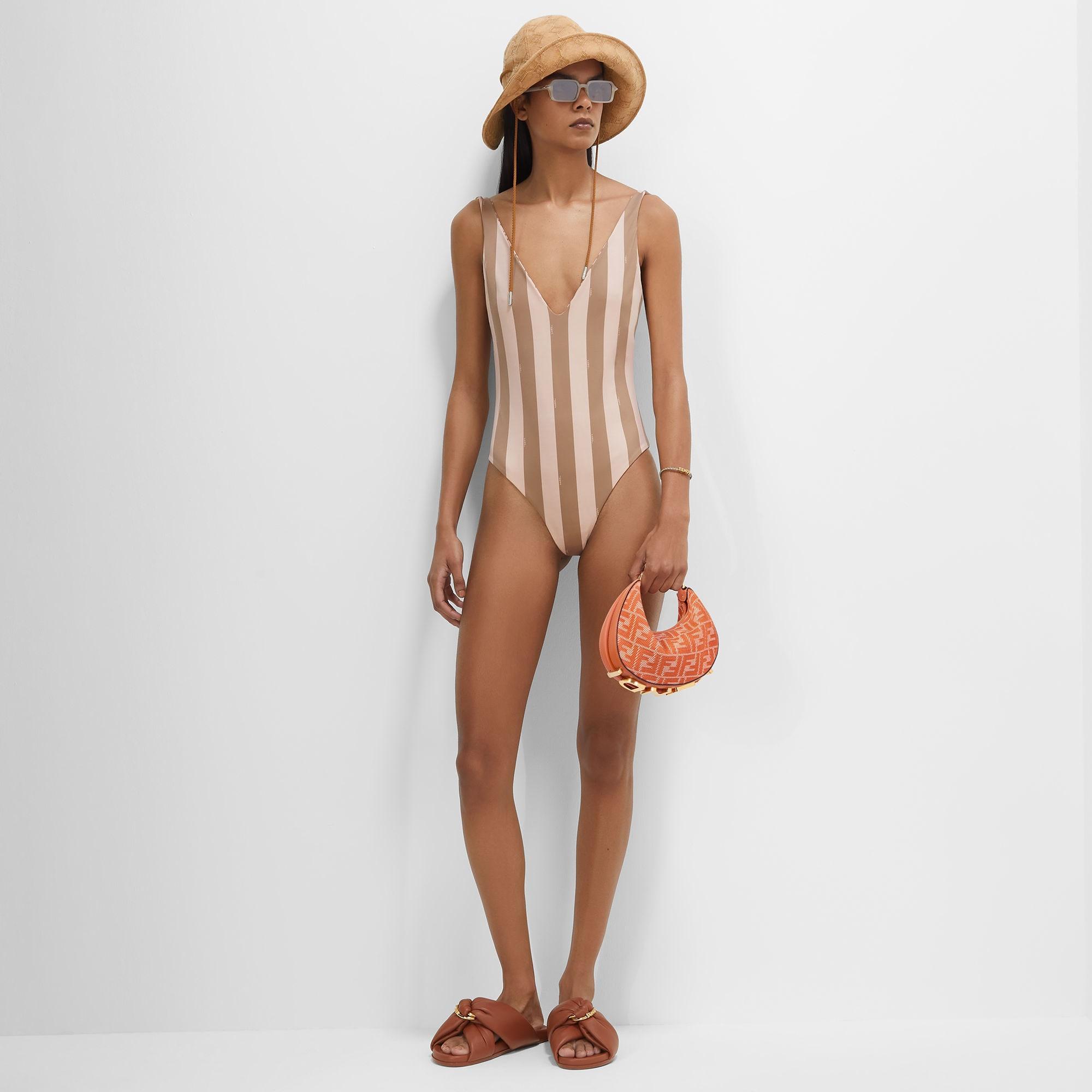 SwimsuitPink Lycra® reversible swimsuit Product Image