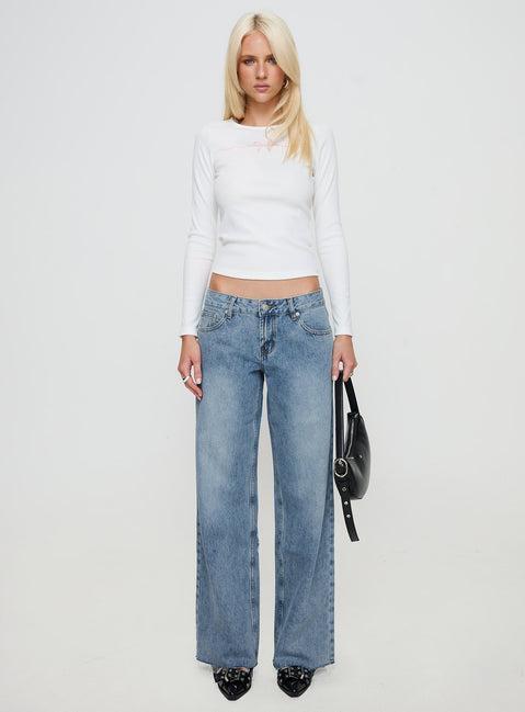 Hopelessly Devoted Top White Product Image