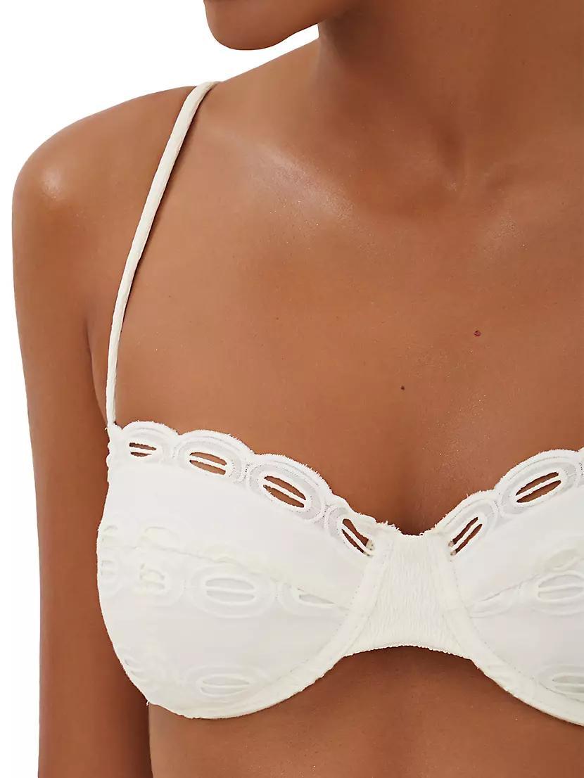 Sea Wanderer Naya Nissi Eyelet Bikini Top Product Image
