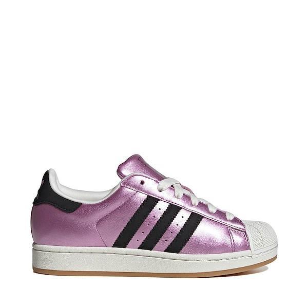 Womens adidas Superstar II Athletic Shoe - Preloved / Core Black / Off White Product Image