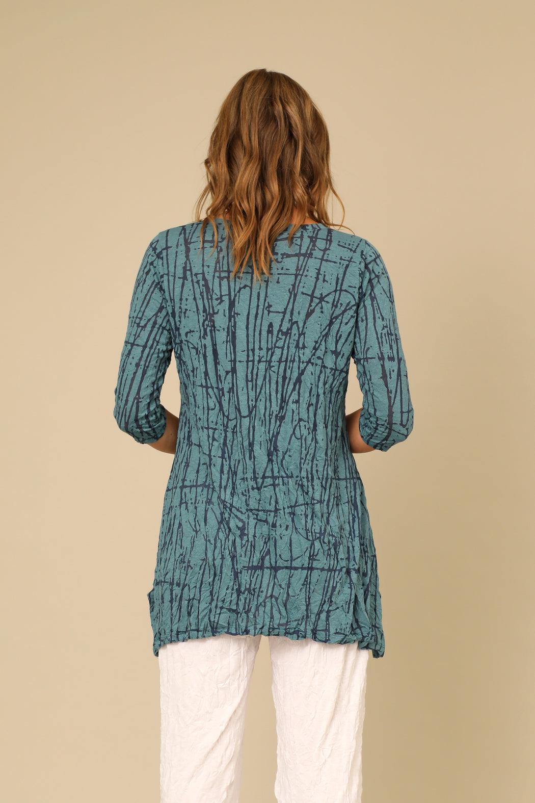 Everglade Crinkle Tunic Product Image