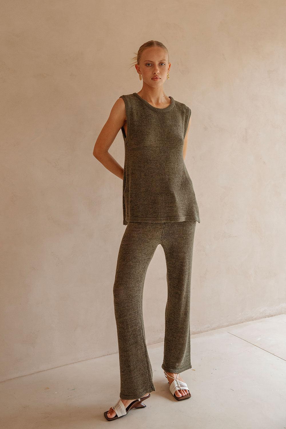 Louka Top - Olive Product Image
