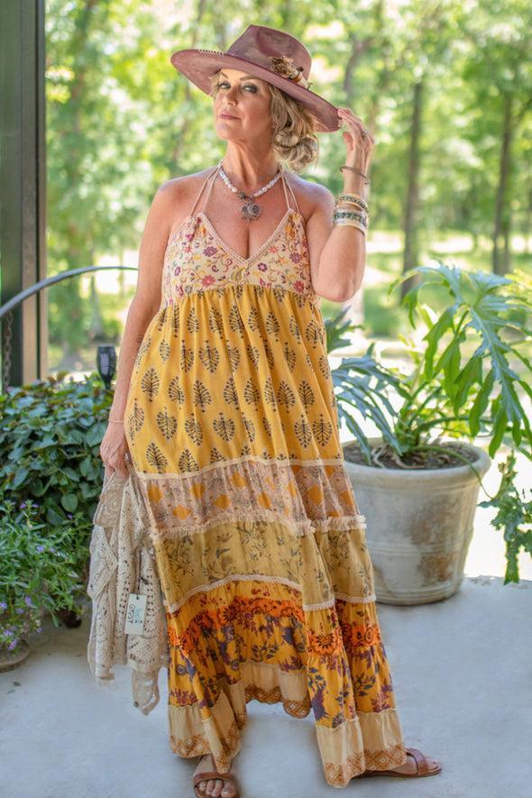 Ryleigh Patchwork Dreams Dress by Jaded Gypsy Product Image