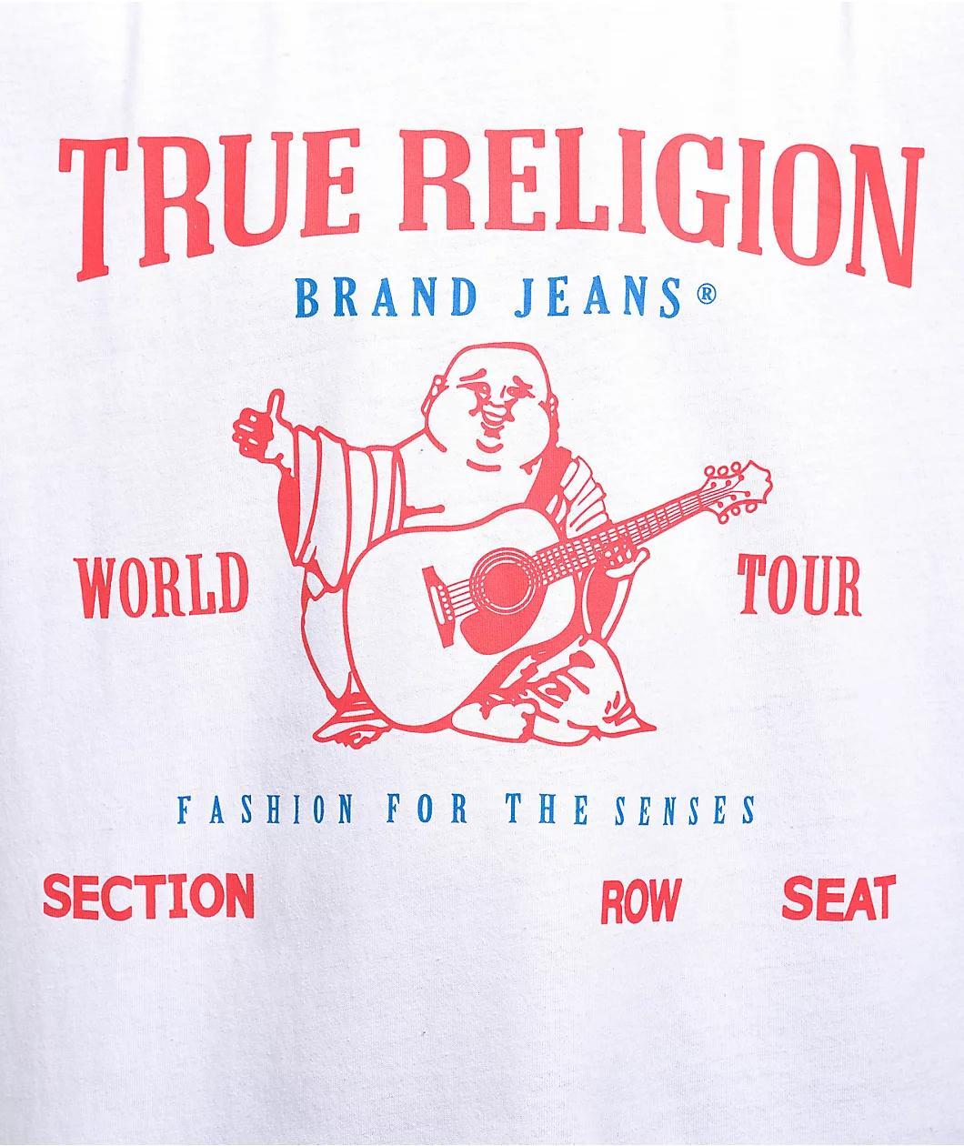 True Religion SRS White T-Shirt Product Image