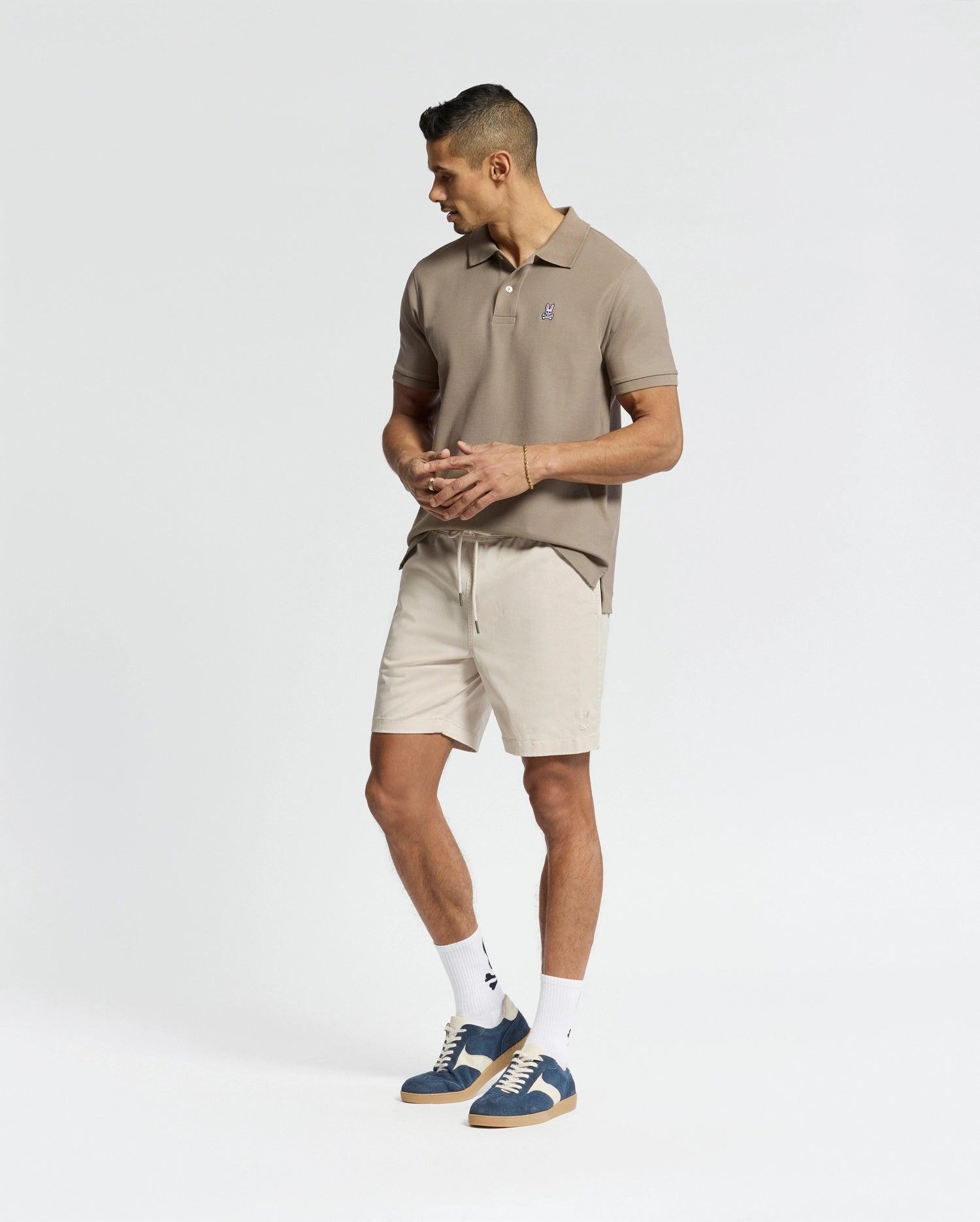 Men's Willis Stretch Tencel Short 104 NATURAL LINEN / M Product Image