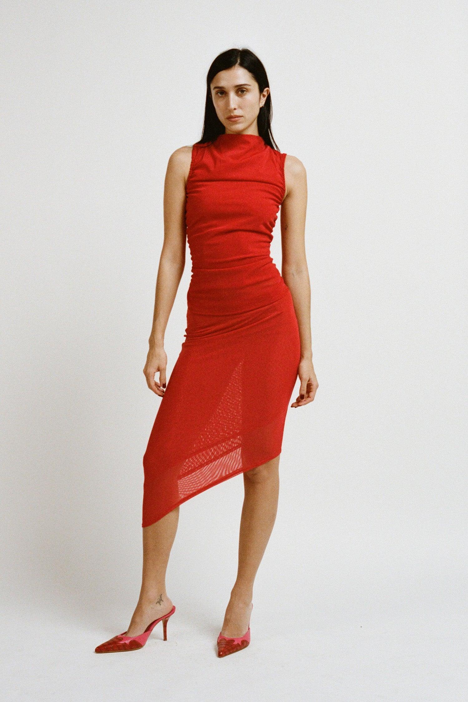 VERO SKIRT - RED ROSE Product Image