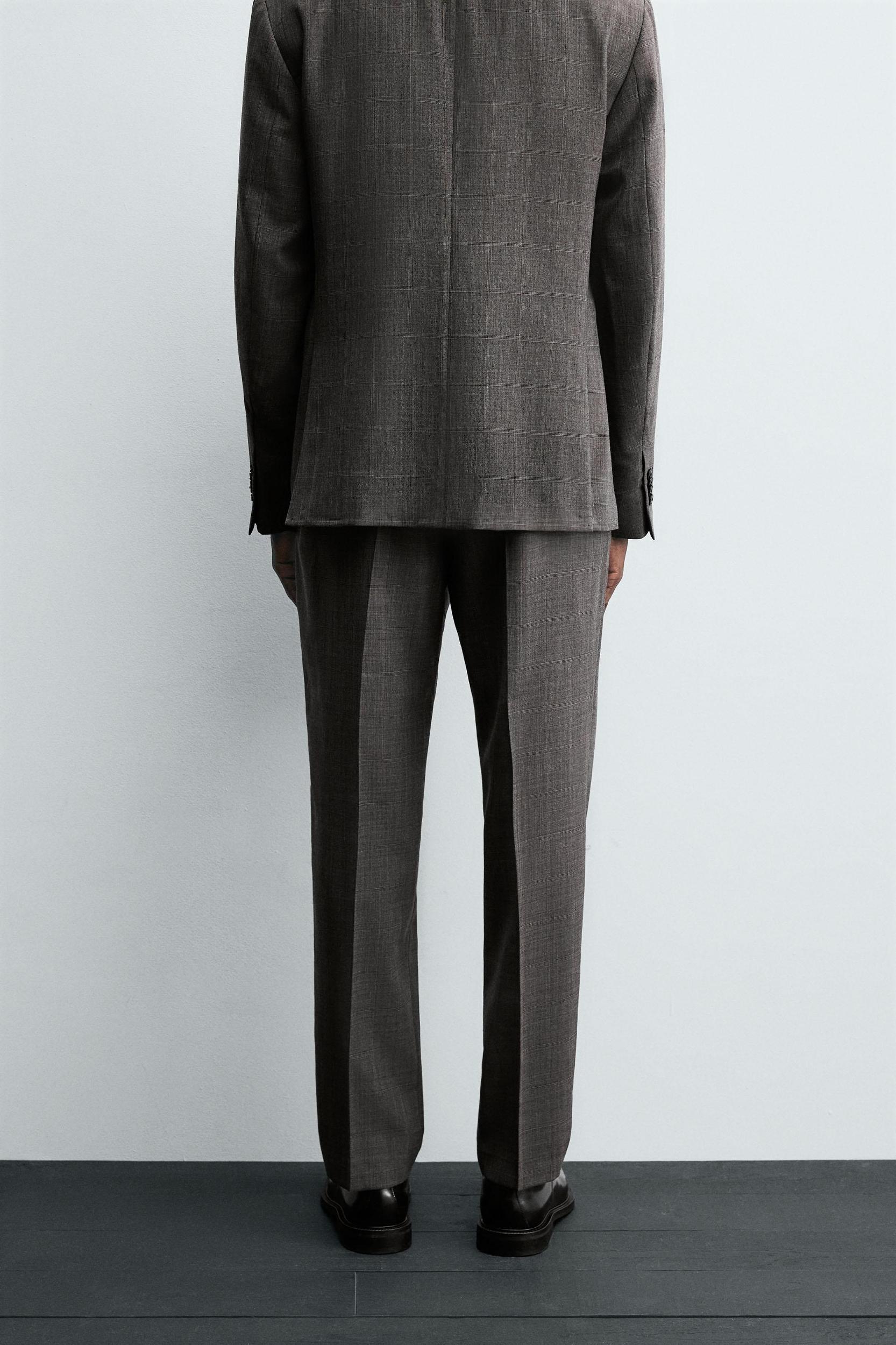 PLAID SUIT PANTS Product Image