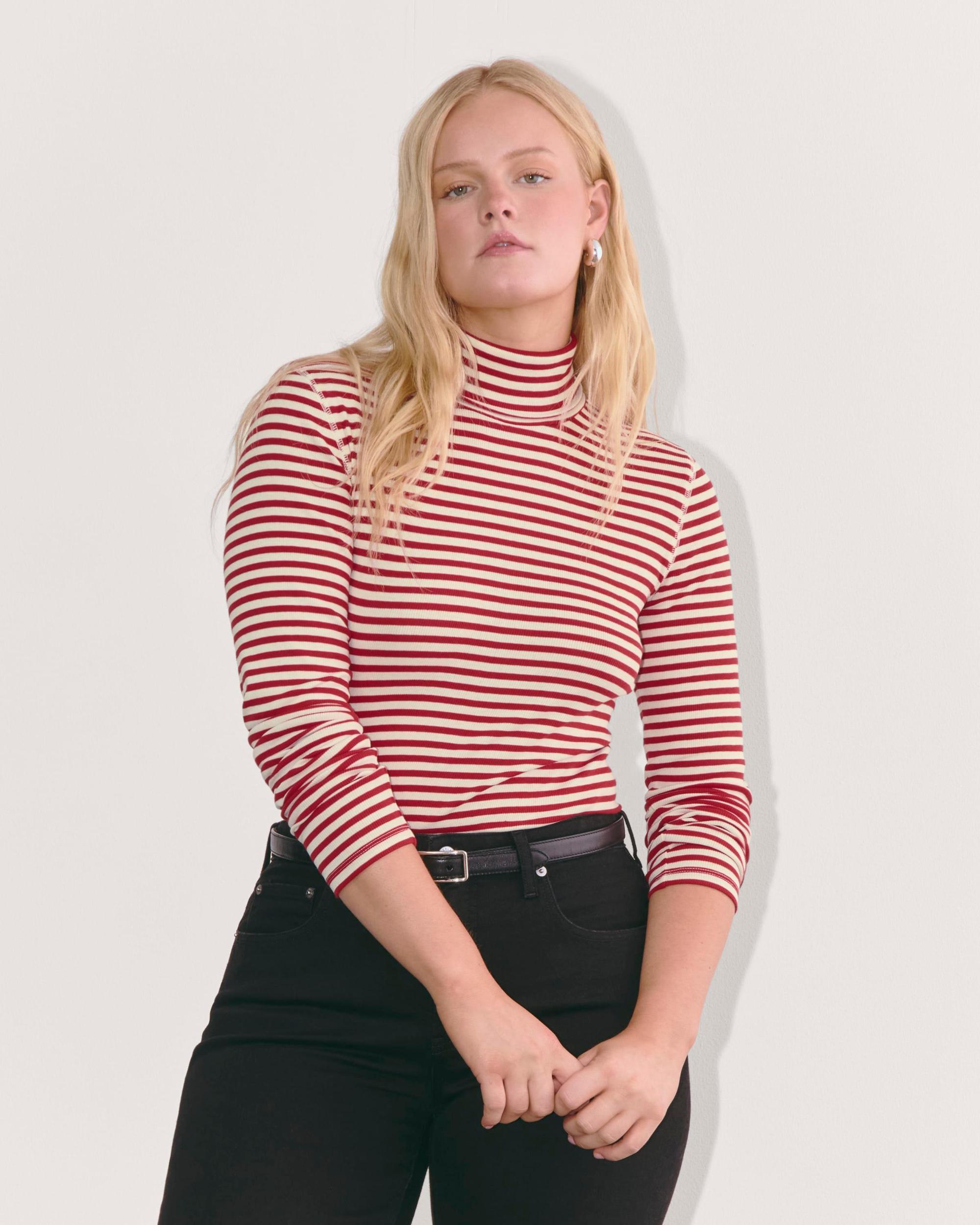 Womens Luxe Rib Turtleneck Sweater by Everlane Product Image