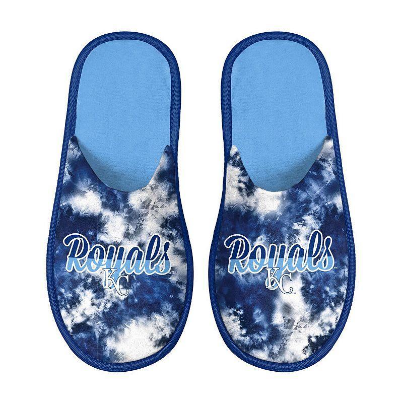 Women's FOCO Kansas City Royals Team Scuff Slide Slippers, Size: Large, Blue Product Image