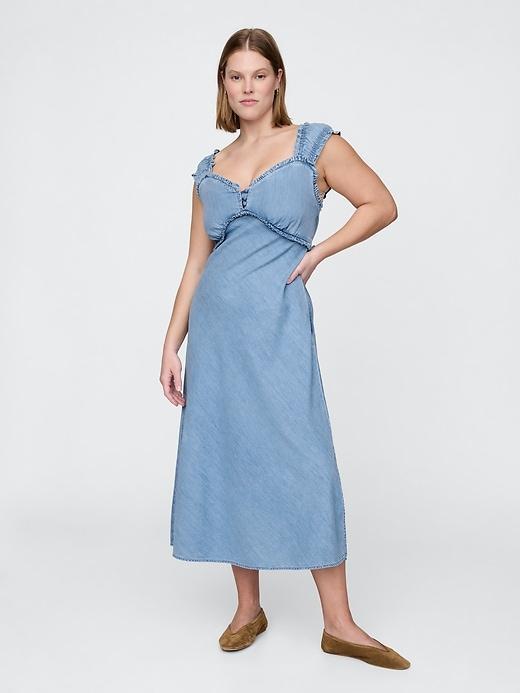 Denim Maxi Dress Product Image