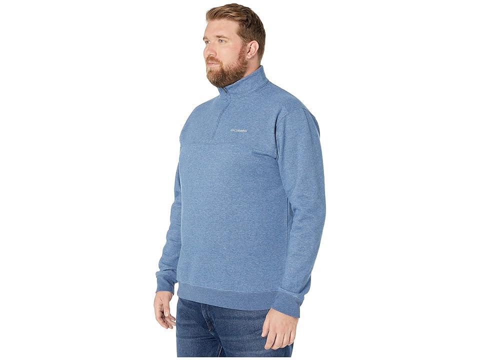 Big & Tall Columbia Hart Mountain Half-Zip Pullover, Men's, Size: 2XB, Carbon Grey Product Image