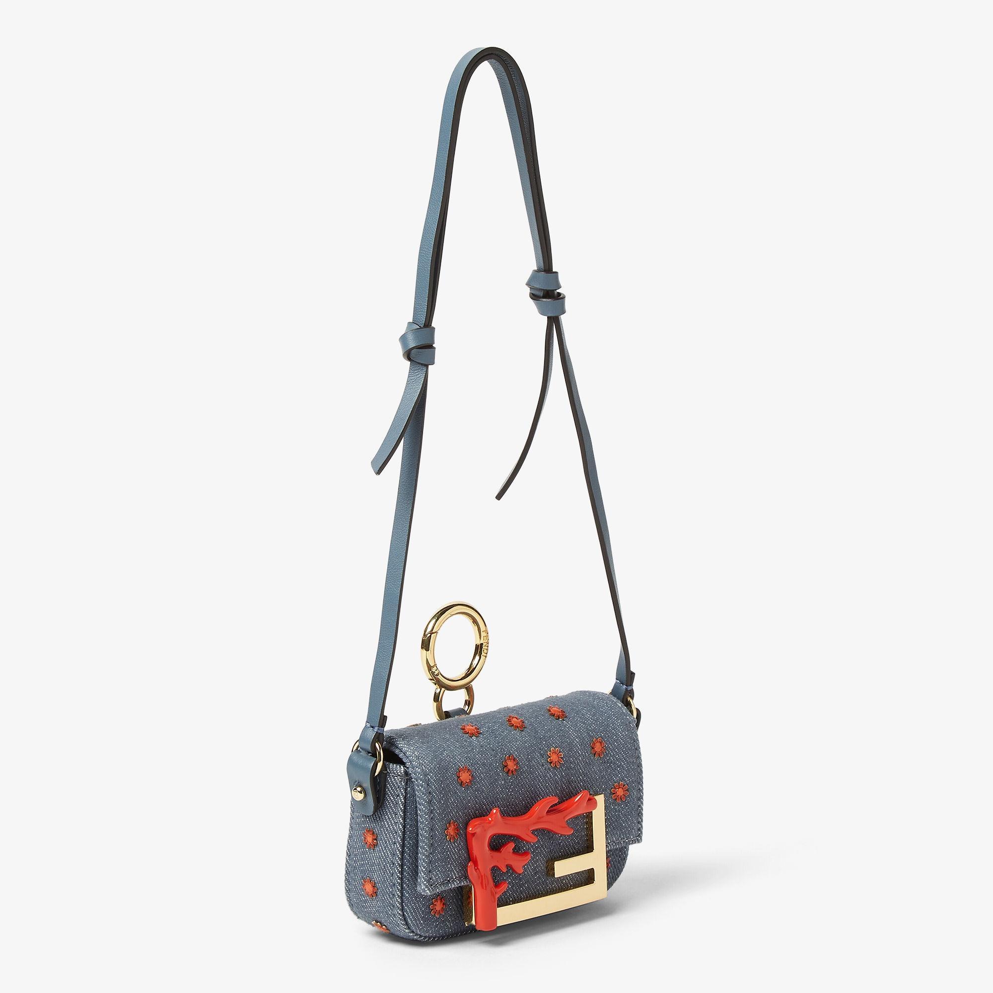 Nano Baguette CharmBlue denim charm Product Image