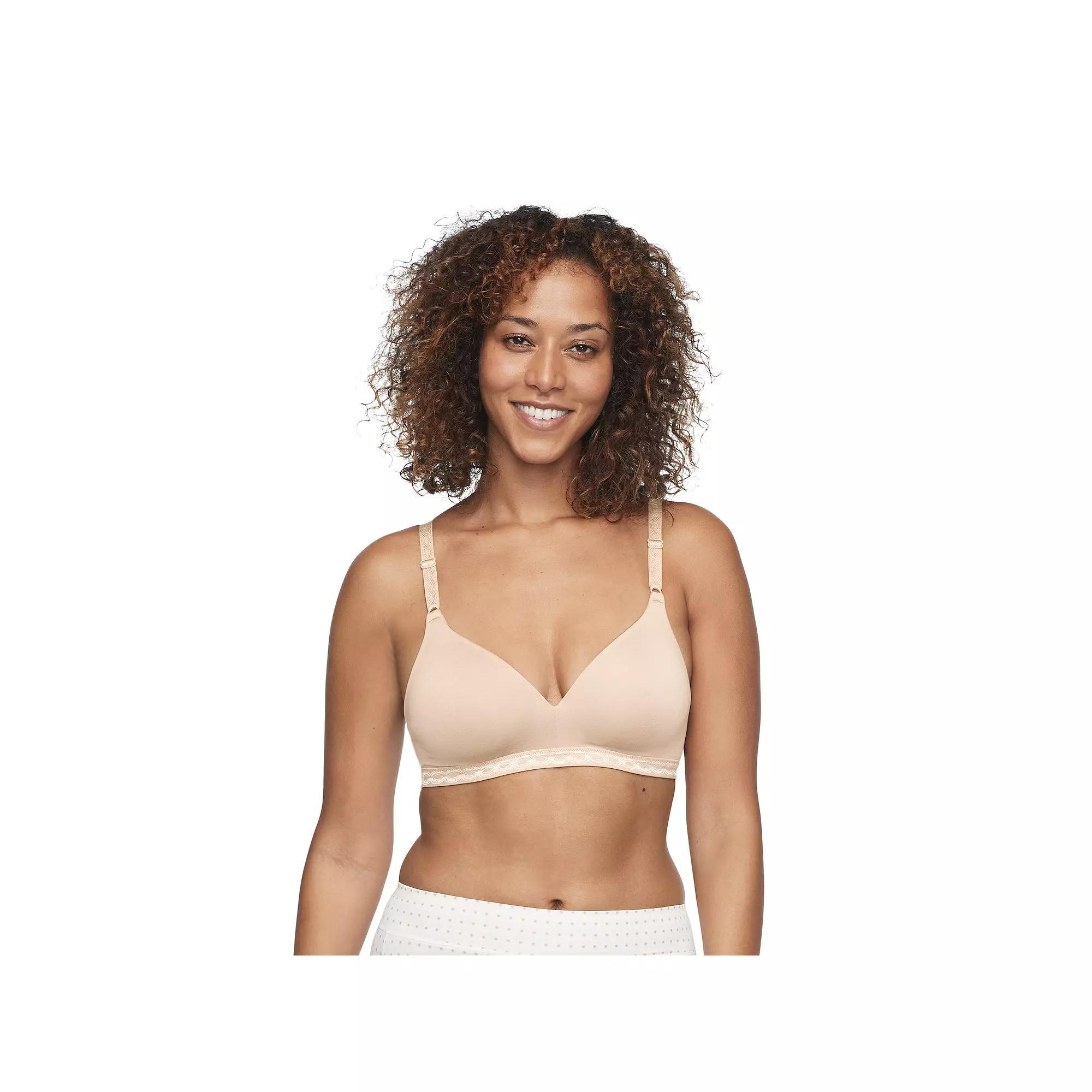 Warners Cloud 9® Super Soft Wireless Lightly Lined Comfort Bra 1269, Women's, Size: 32 A, Toasted Brown Product Image