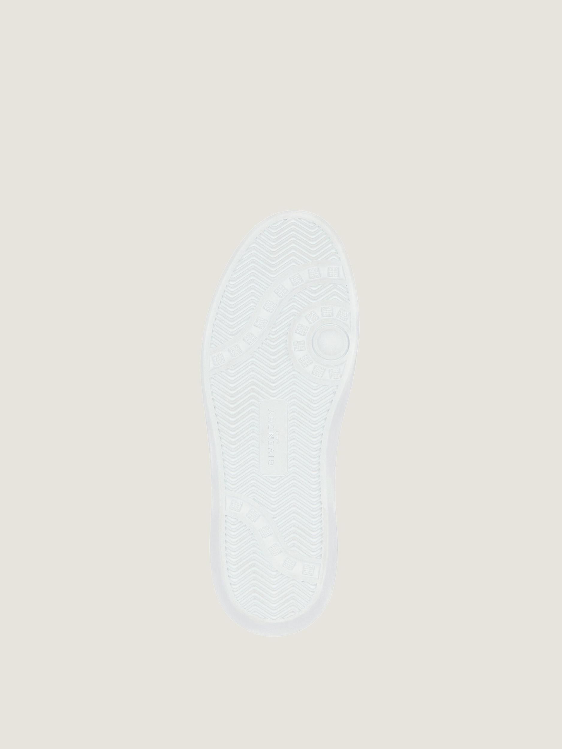 G Set sneakers in leather and perforated suede Product Image