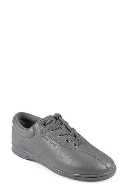 Easy Spirit AP1 Women's Leather Sneakers, Size: 7.5 Wide, Dark Brown Leather Product Image
