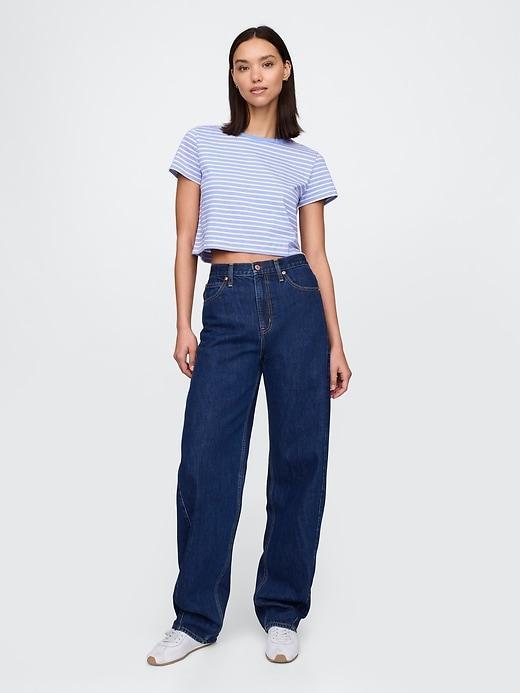 Organic Cotton VintageSoft Cropped T-Shirt Product Image