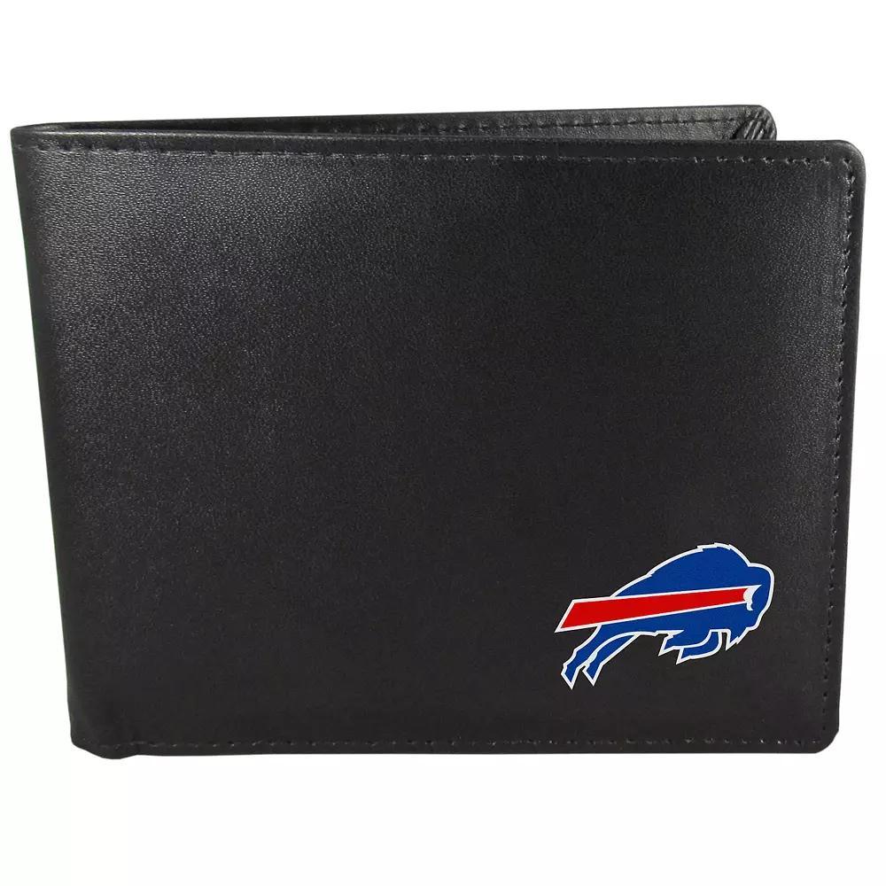 Men's Buffalo Bills Bi-Fold Wallet, Black Product Image