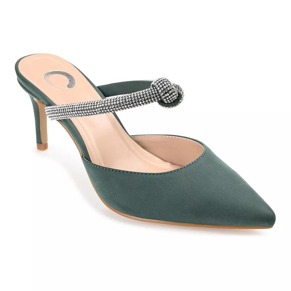 Journee Lunna Women's Heels, Size: 6, Green Product Image