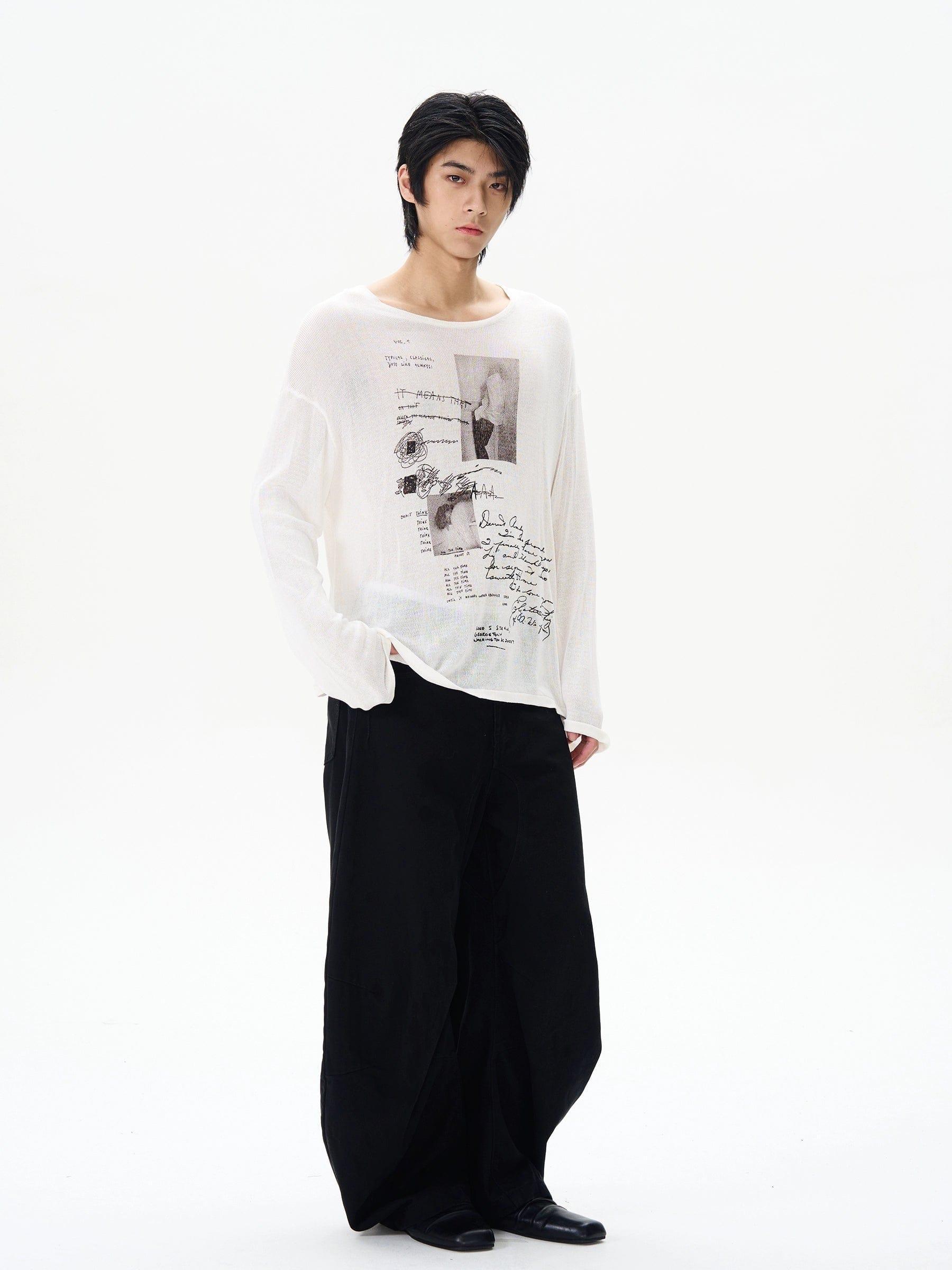RT No. 12137 SCIMITAR BAGGY JEANS Product Image