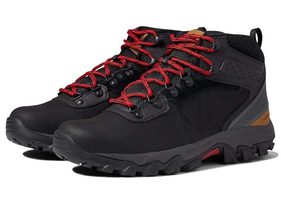 Columbia Newton Ridge Plus II Waterproof Black) Men's Waterproof Boots Product Image