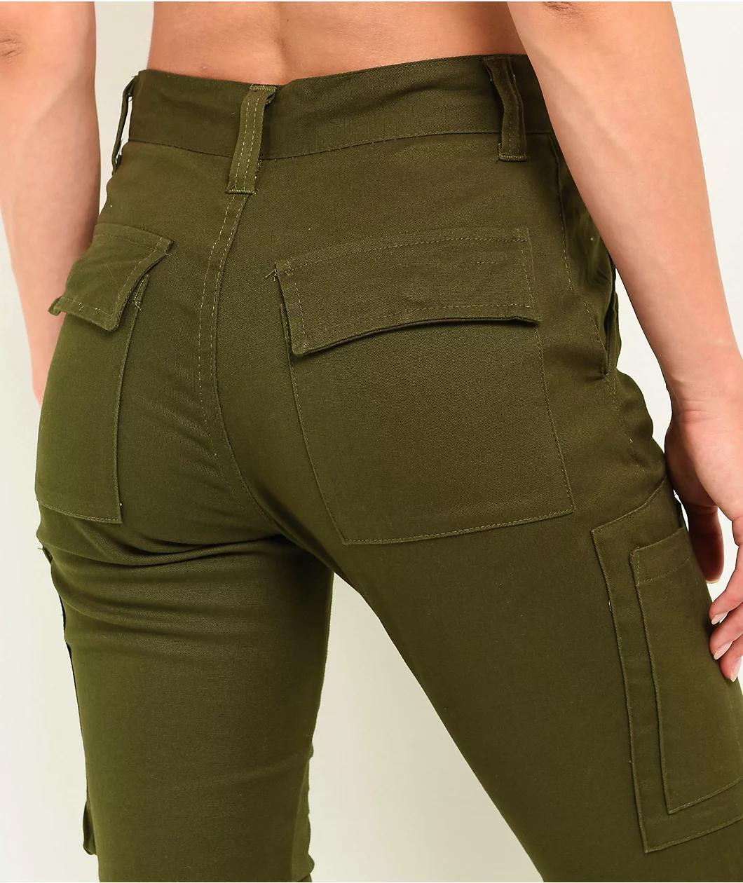 American Stitch Cadet Olive Cargo Pants Product Image