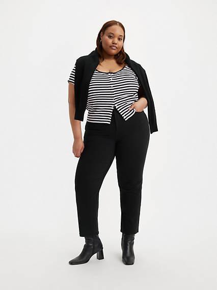 Wedgie Straight Fit Women's Jeans (Plus Size) Product Image