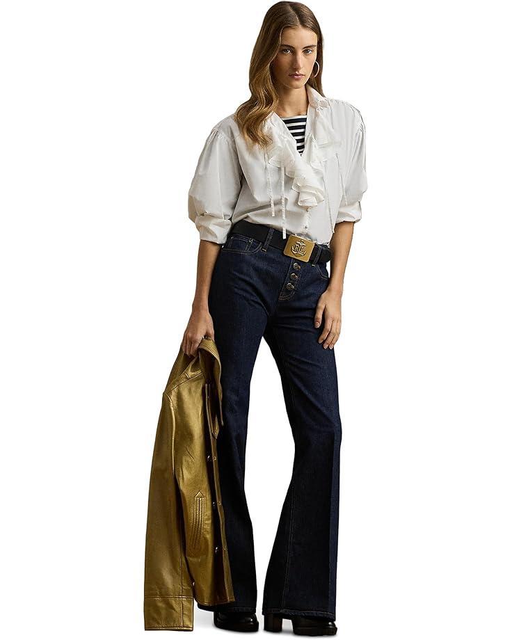 Two-tone Short-sleeve Sweater Product Image